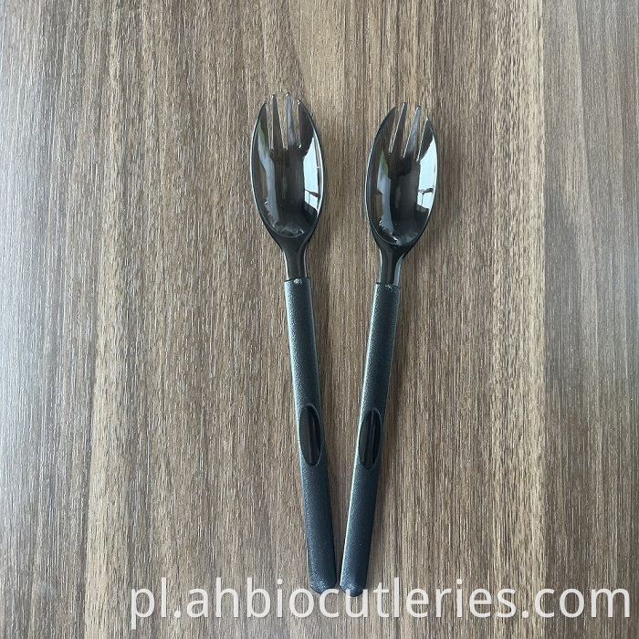 Black Bioplastic Forks Jpg